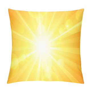 Personality  Sunny Background Pillow Covers