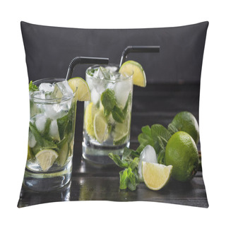Personality  Mojito Cocktail Ingredients  Pillow Covers