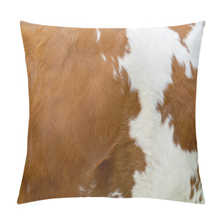 Personality  Brown Cow Skin Texture. Agriculture. Smooth Surface Pillow Covers