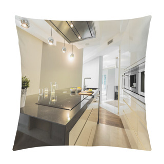 Personality  Countertop In Designer Kitchen Pillow Covers