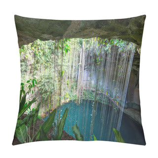 Personality  Ik-Kil Cenote Pillow Covers