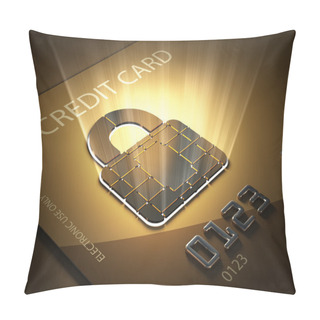 Personality  Secure Credit Card Transactions Pillow Covers