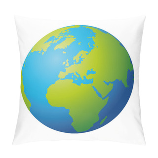 Personality  World Globe Pillow Covers