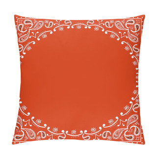 Personality  Red Cowboy Bandanna Pillow Covers