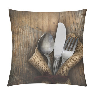 Personality  Vintage Silverware Pillow Covers