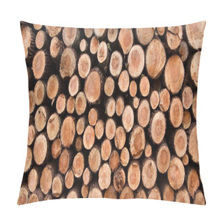 Personality  Timber Background Pillow Covers