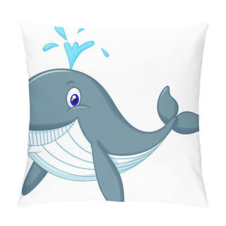 Personality  Cute Whale Cartoon Pillow Covers