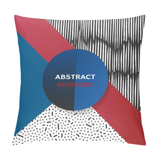 Personality  Vector Abstract Background Pillow Covers