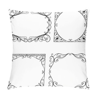 Personality  Set Of The Vintage Decorative Frame Pillow Covers