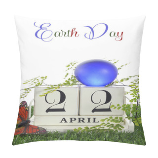 Personality  Earth Day, April 22, Concept Image Pillow Covers