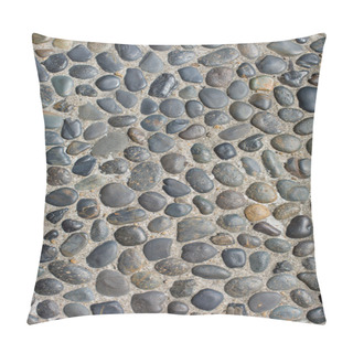 Personality  Color Pebble Stone Floor Texture Pillow Covers