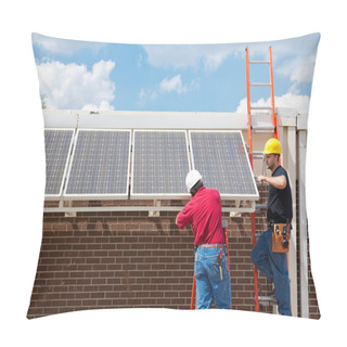 Personality  Green Jobs - Solar Power Pillow Covers