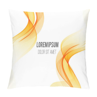 Personality  Abstract Color Wave Design Element Pillow Covers