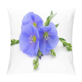 Personality  Flowers Of Flax Pillow Covers