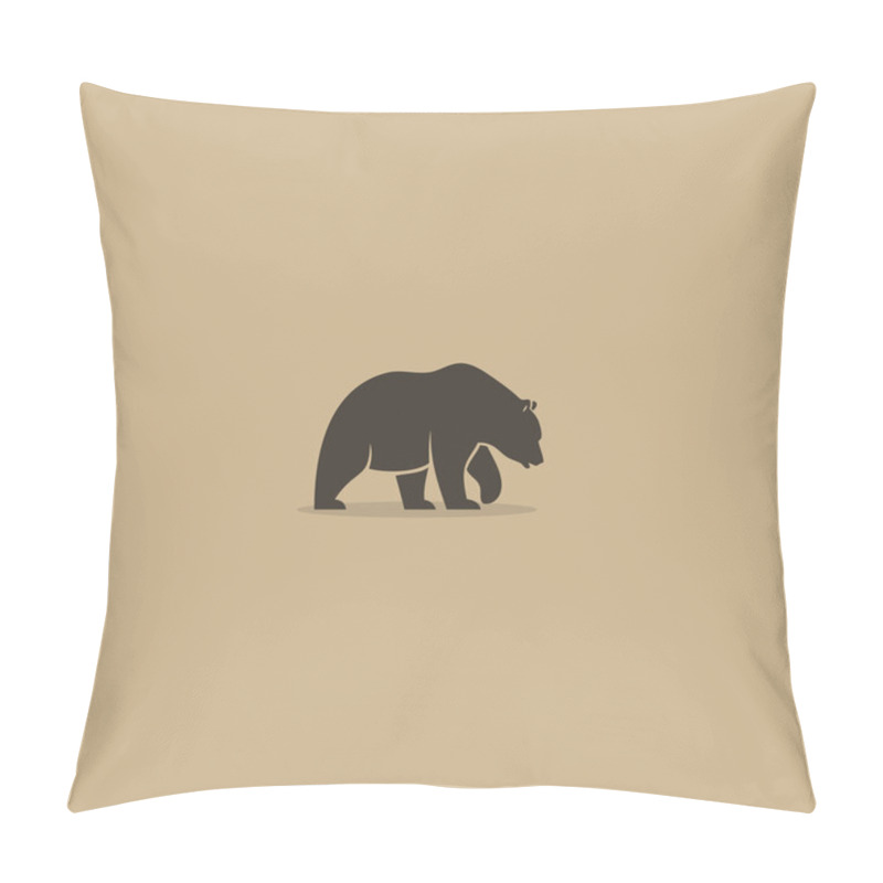 Personality  Grizzly bear sign pillow covers