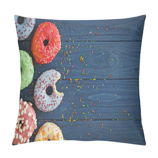 Personality  Tasty Colorful Donuts  Pillow Covers