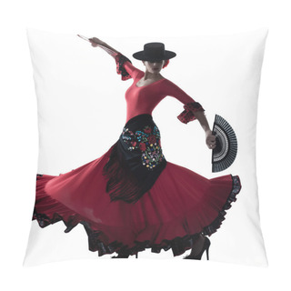 Personality  Woman Gipsy Flamenco Dancing Dancer Pillow Covers