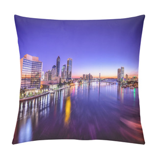Personality  Jacksonville, Florida City Panorama Pillow Covers