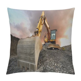 Personality  Quarry Excavator Pillow Covers