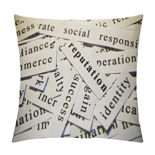 Personality  Reputation Pillow Covers