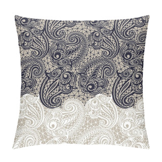 Personality  Paisley Seamless Lace Pattern Pillow Covers