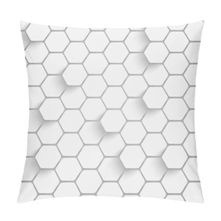 Personality  Paper Hexagon Background Pillow Covers