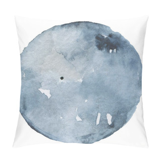 Personality  Moon In Watercolor Technique. Space Illustration Mooon Pillow Covers