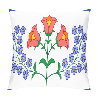 Personality  Hungarian Embroidery Floral Decoration Pillow Covers