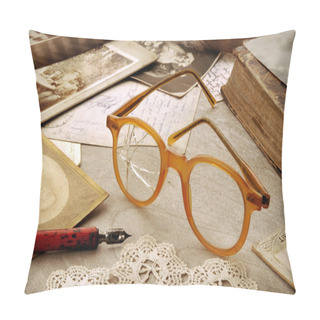 Personality  Vintage Nostalgia Composition Pillow Covers