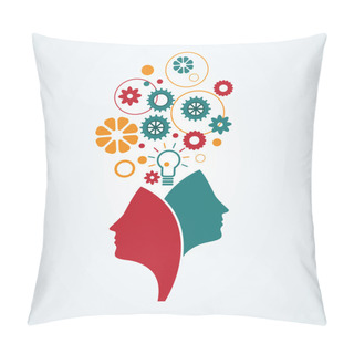 Personality  Creative Minds Pillow Covers