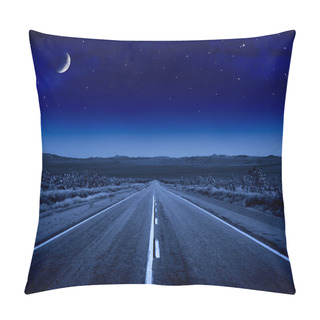 Personality  Starry Night Road Pillow Covers