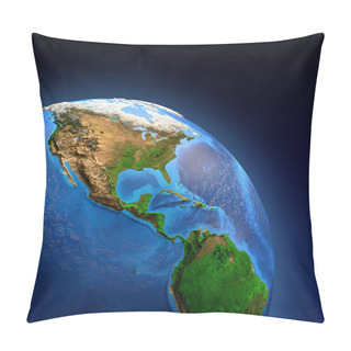 Personality  Planet Earth Landforms Pillow Covers
