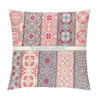 Personality  Set Of Ten Arabic Patterns Pillow Covers