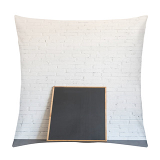 Personality  Blackboard In Wooden Frame Pillow Covers