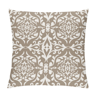 Personality  Vintage Beautiful Background With Rich, Old Style Ornamentation Pillow Covers