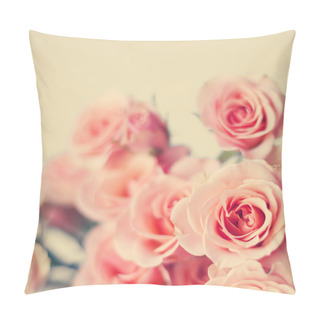 Personality  Pink Spring Roses Pillow Covers