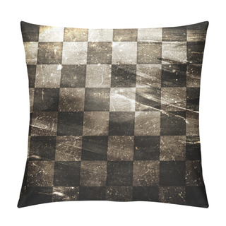 Personality  Chessboard Background Pillow Covers