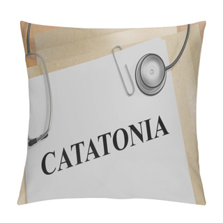 Personality  CATATONIA - Medical Concept Pillow Covers