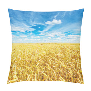 Personality  Wheat Field And Sky Pillow Covers