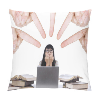 Personality  Student Bullied By People Pillow Covers