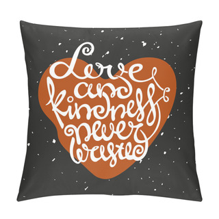 Personality  Hand-drawn Motivational Poster  Pillow Covers