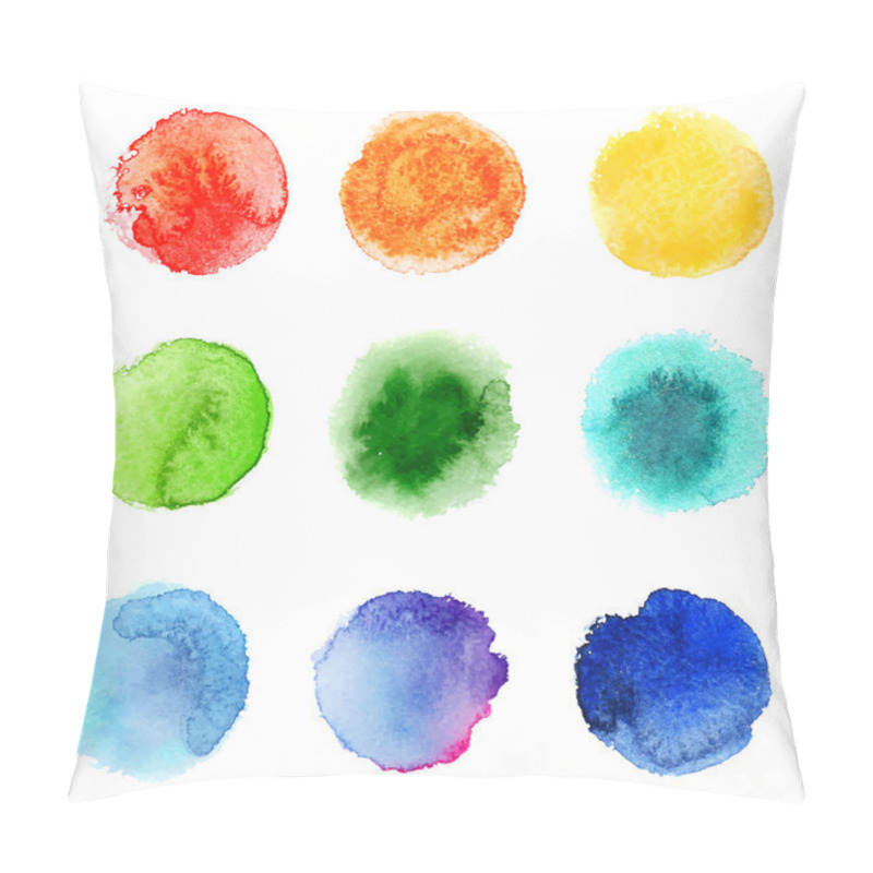 Personality  Watercolor Palette Pillow Covers