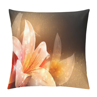 Personality  Artistic Flower Background Pillow Covers