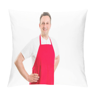 Personality  Confident And Successful Hypermarket Worker Pillow Covers
