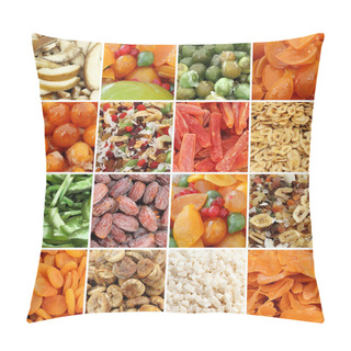 Personality  Snacks Of Dry And Candied Fruits Pillow Covers