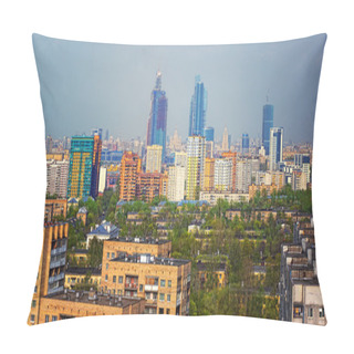 Personality  Panorama Of Moscow Pillow Covers