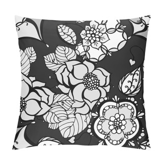 Personality  Floral Pattern Pillow Covers