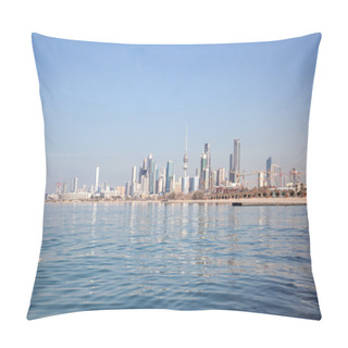 Personality  Skyline Of Kuwait City, Middle East Pillow Covers