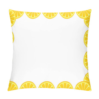 Personality  Lemon Frame Pillow Covers