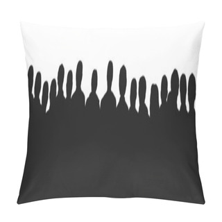 Personality  Audience Silhouette 2 Pillow Covers